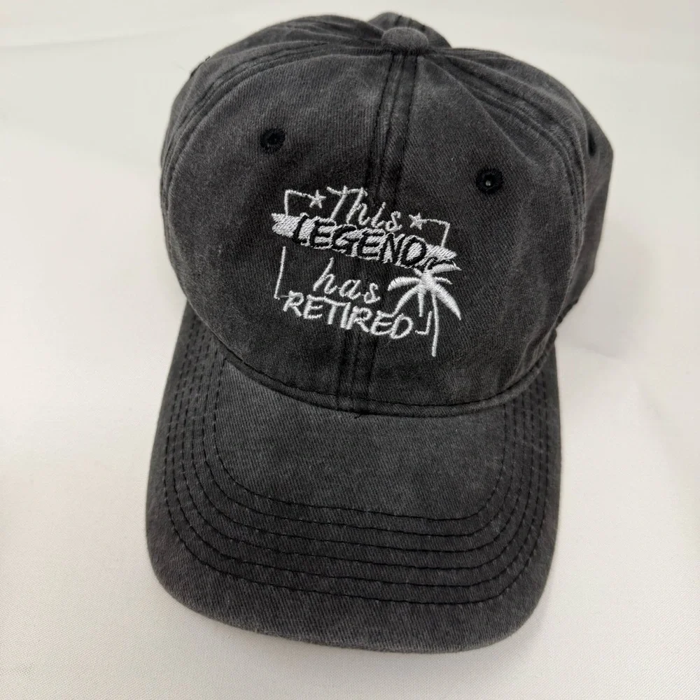 NEW “THIS LEGEND HAS RETIRED” HAT CAP - Picture 5 of 8